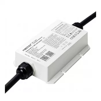 Miboxer WL5-WP 5-in-1 Waterproof LED Controller, 2.4G + WiFi, IP67, 12-48V DC, 6A/Channel