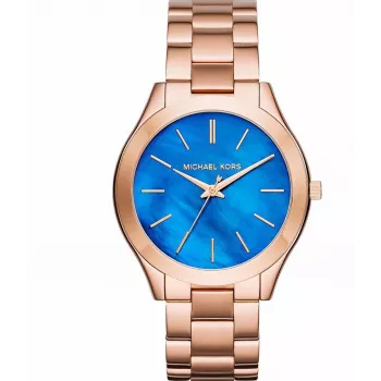 Michael Kors Bradshaw Women's Chronograph Watch MK3494 42mm Rose Gold Stainless Steel