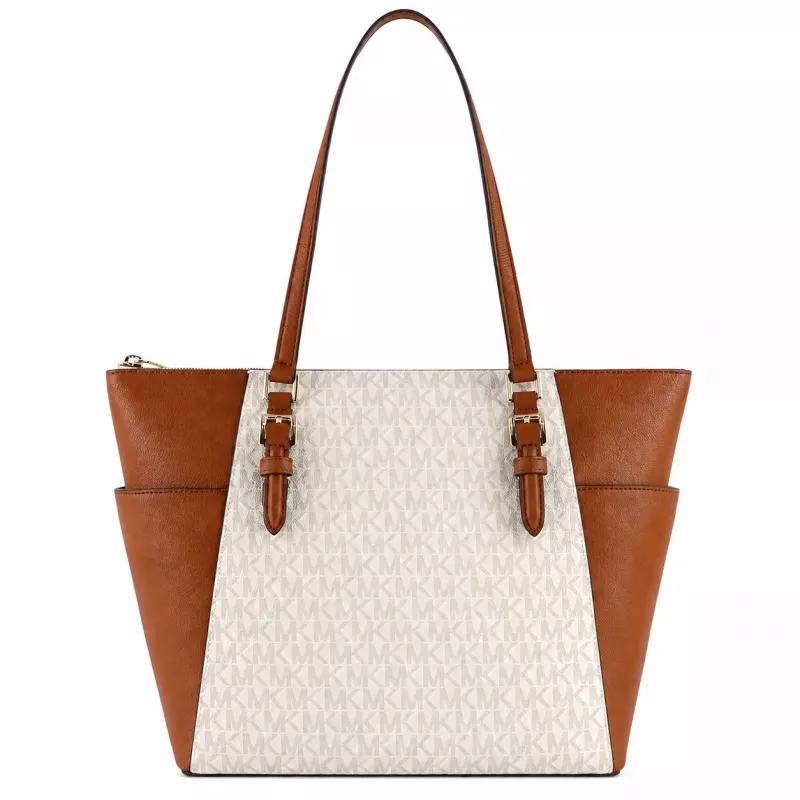 MICHAEL KORS Cece Vanilla Women's Shoulder Bag with Chain Strap