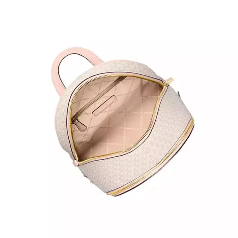 Michael Kors Grab Backpack 35S5GRAB6VCRN Vanilla/Acorn Coated Canvas