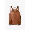 Michael Kors Hudson Backpack Luggage Brown Signature Coated Canvas Women's 35F3G6HB6LLUG