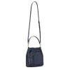 Michael Kors Jet Set Navy Signature Logo Crossbody Bag 35S6S2ZC1YNAV