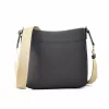 Michael Kors Jet Set Travel Crossbody Bag Black Saffiano Leather 35S4GTVC5LBLA