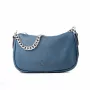 Michael Kors Jet Set Travel Crossbody Bag Navy Signature Coated Canvas