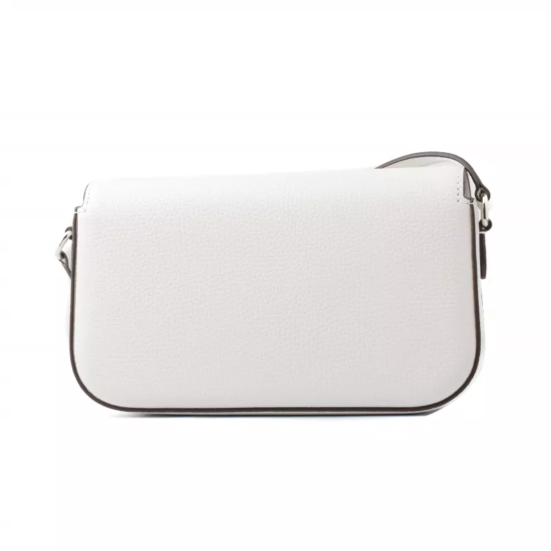 Michael Kors Jet Set Travel Crossbody Bag Optic White Saffiano Leather 35F4STVC1LOPT