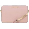 Michael Kors Jet Set Travel Crossbody Bag Saffiano Leather Powder Blush 35T8GTTC9LPWB