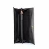 Michael Kors Jet Set Travel Phone Case Wallet, Black Saffiano Leather, Gold-Tone Hardware, Zip-Around Closure, Detachable Wristlet Strap, 6 Card Slots, Bill Compartment, Phone Compartment