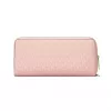 MICHAEL KORS Jet Set Travel Powder Blush Saffiano Leather Wristlet 35R4GTVT3VPOW
