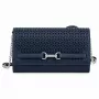 MICHAEL KORS Jet Set Travel Saffiano Leather Crossbody Bag Navy