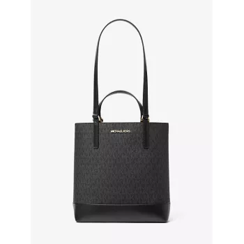 Michael Kors Jet Set Travel Saffiano Leather Shoulder Bag Black 35S4GX9T1BBLA