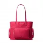 Michael Kors Jet Set Travel Tote Bag Dark Berry Multi Saffiano Leather Women's 35T5S5FT9CDKR