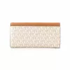 Michael Kors Jet Set Travel Vanilla Signature Coated Canvas Crossbody Bag 35F3GTVE7BVAN