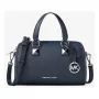 Michael Kors Jet Set Travel Women's Saffiano Leather Crossbody Bag Navy 19x13x9 cm