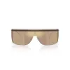 Michael Kors Men's MK1169 Sunglasses - Gunmetal Frame Grey Polarized Lenses