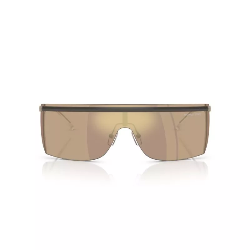 Michael Kors Men's MK1169 Sunglasses - Gunmetal Frame Grey Polarized Lenses