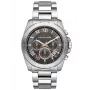 MICHAEL KORS Men's MK8609 Analog Quartz Chronograph Watch, 50mm Blue Dial & Steel Bracelet