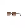 Michael Kors Men's Pilot Aviator Sunglasses MK1126-101413 Black/Grey 60mm