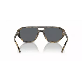Michael Kors Men's Sunglasses MK2219U394287 - Black Acetate Frame, Grey Polycarbonate Lenses, 57mm