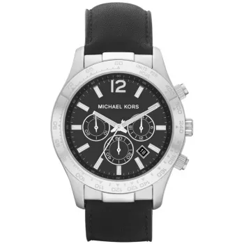 Michael Kors Men's Watch MK8215 44mm Stainless Steel Blue Dial Chronograph