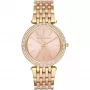 Michael Kors MK3507 Women's Rose Gold-Tone Stainless Steel Watch with Crystal Accents