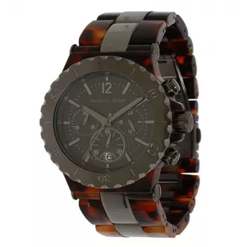 Michael Kors MK5501 Men's Chronograph Watch, 43mm, Rose Gold-Tone Stainless Steel