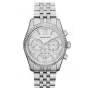 Michael Kors MK5555 Women's Rose Gold-Tone Stainless Steel Chronograph Watch 38mm