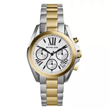 Michael Kors MK5912 Women's Rose Gold-Tone Stainless Steel Chronograph Watch 37mm
