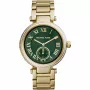 Michael Kors MK6065 Women's Rose Gold-Tone Stainless Steel Chronograph Watch 40mm