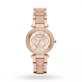 Michael Kors MK6110 Women's Rose Gold Stainless Steel Watch 33mm