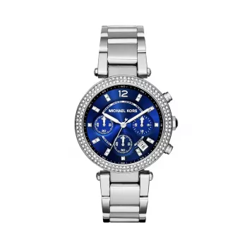 Michael Kors MK6117 Women's Rose Gold-Tone Stainless Steel Chronograph Watch 39mm