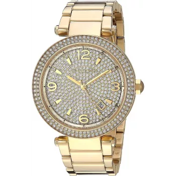 Michael Kors MK6510 Pyper Women's Rose Gold-Tone Stainless Steel Watch 38mm