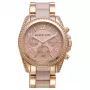 Michael Kors Parker Women's Rose Gold-Tone Stainless Steel Chronograph Watch MK5943