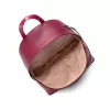 Michael Kors Rhea Medium Backpack Dark Berry Saffiano Leather Gold-Tone Hardware