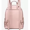 Michael Kors Slater Backpack 30x24x9 cm Powder Blush Women's Pebbled Leather