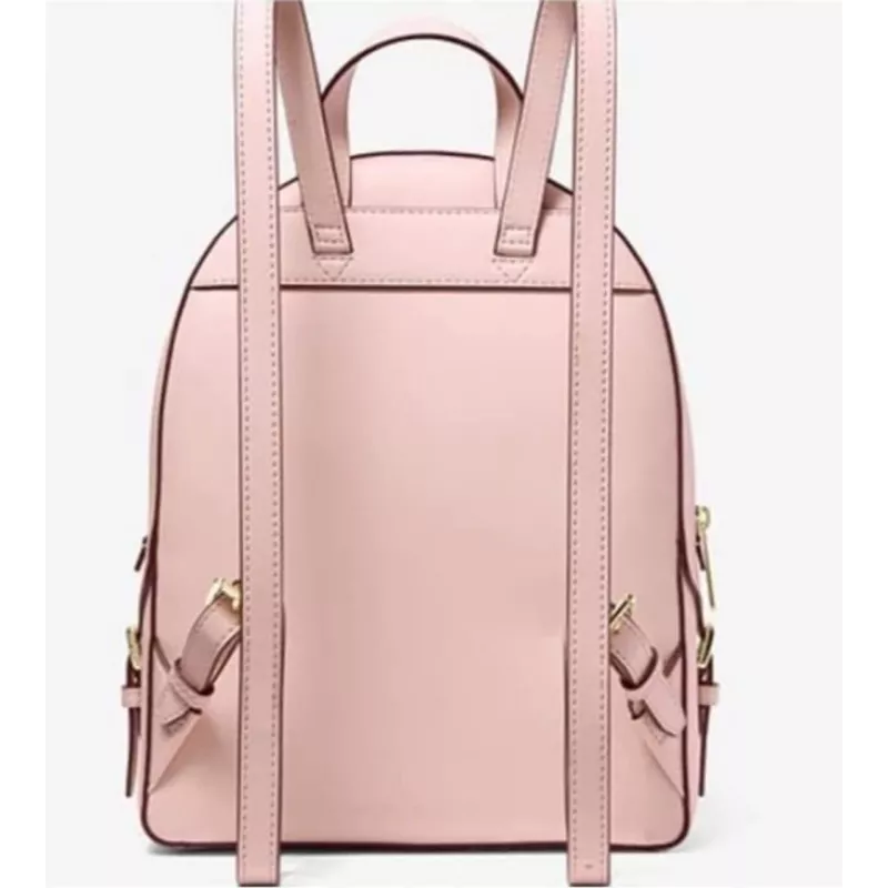 Michael Kors Slater Backpack 30x24x9 cm Powder Blush Women's Pebbled Leather