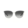Michael Kors Women's Aviator Sunglasses MK1120-10148G Silver Frame Grey Gradient Lens 62mm