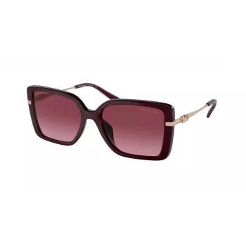 Michael Kors Women's Butterfly Sunglasses MK2174U33448H Dark Tortoise Brown Gradient 55mm