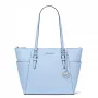 Michael Kors Women's Cece Saffiano Leather Shoulder Bag Pale Gold 25x28x11 cm