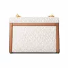 MICHAEL KORS Women's Gwen Crossbody Bag 35S5GWHL8BVAN in Vanilla, 24x18x8 cm