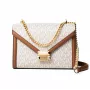 MICHAEL KORS Women's Gwen Crossbody Bag 35S5GWHL8BVAN in Vanilla, 24x18x8 cm