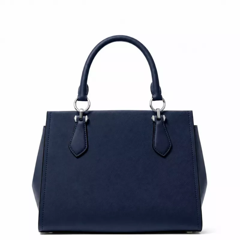 Michael Kors Jet Set Travel Women's Crossbody Bag Navy Saffiano Leather 35F5S6AS2LNAV