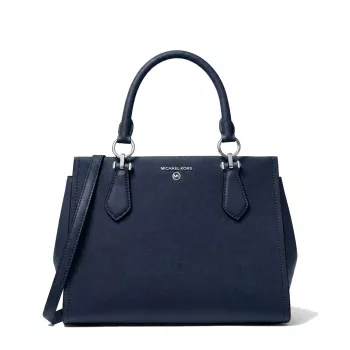 Michael Kors Jet Set Travel Women's Crossbody Bag Navy Saffiano Leather 35F5S6AS2LNAV