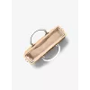 Michael Kors Women's Jet Set Travel Crossbody Bag 35T4G7ZC5WOPT - Signature Canvas, Gold-Tone Hardware