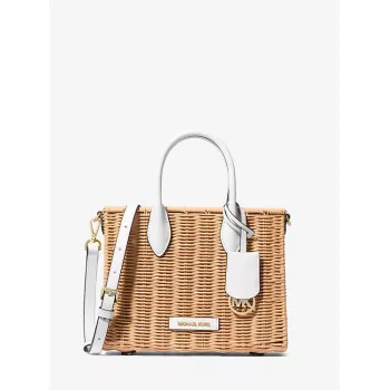 Michael Kors Women's Jet Set Travel Crossbody Bag 35T4G7ZC5WOPT - Signature Canvas, Gold-Tone Hardware