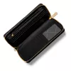 Michael Kors Women's Jet Set Travel Saffiano Leather Wristlet, Black