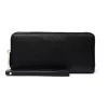 Michael Kors Women's Jet Set Travel Saffiano Leather Wristlet, Black