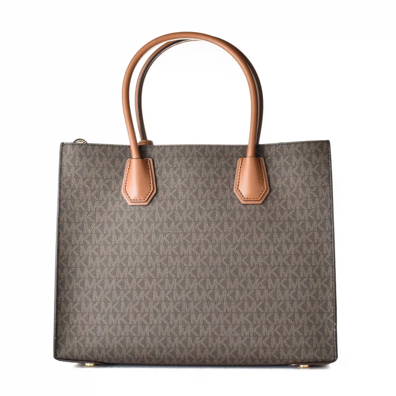 Michael Kors Women's Mercer Gallery Satchel Handbag, Brown/Acorn, 32x26x13 cm
