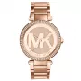 MICHAEL KORS Women's MK5865 Chronograph Watch - 39mm Rose Gold Stainless Steel