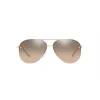 Michael Kors Women's Oversized Square Sunglasses MK1135B10143D - Gradient Grey Lens, Black Acetate Frame