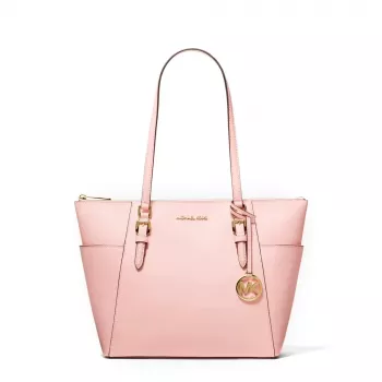 Michael Kors Women's Saffiano Leather Tote Bag 35T0GCFT7LPOW Powder Blush 25x28x11cm
